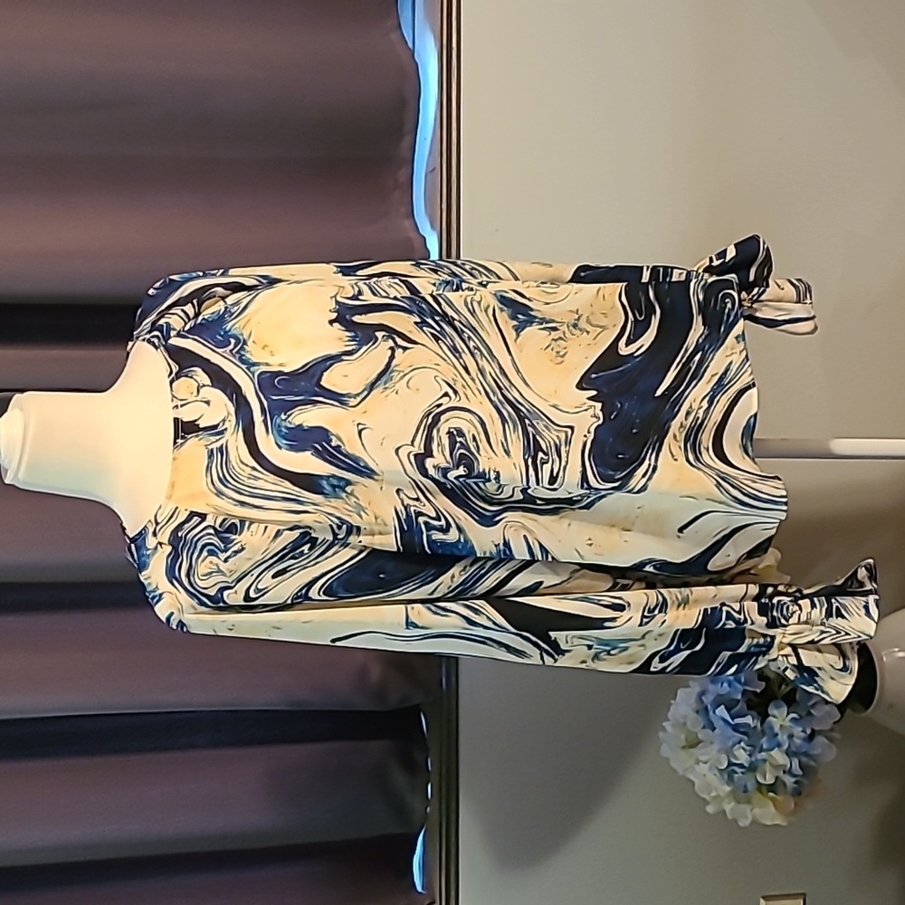 Worthington Patterned Blouse